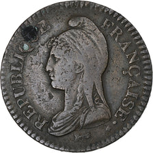 France, Dupré, Decime, AN 7, Paris, TB, Cuivre, Gadoury:187