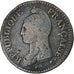 France, Dupré, 1 Décime, AN 7, Paris, Coq/Corne, B+, Cuivre, Gadoury:187