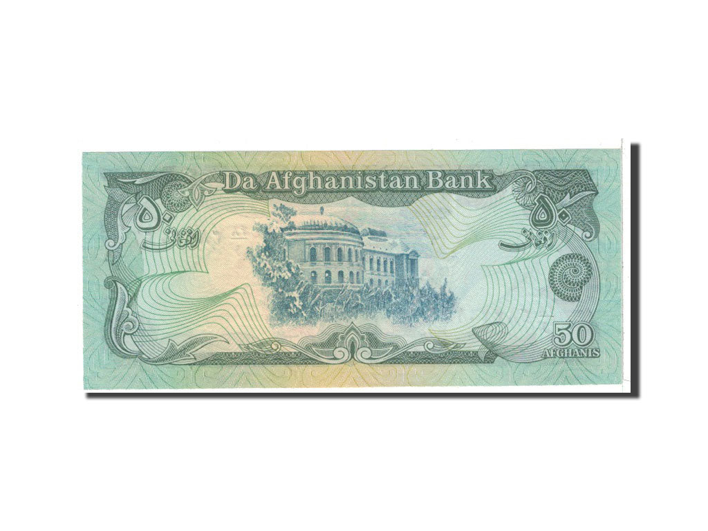 Banknote, Afghanistan, 50 Afghanis, 1991, Undated, KM:57b, UNC(65-70)