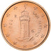 San Marino, Euro Cent, 2006, Rome, BU, SC, Cobre chapado en acero, KM:440