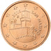 San Marino, 5 Euro Cent, 2006, Rome, BU, MS(63), Aço Cromado a Cobre, KM:442