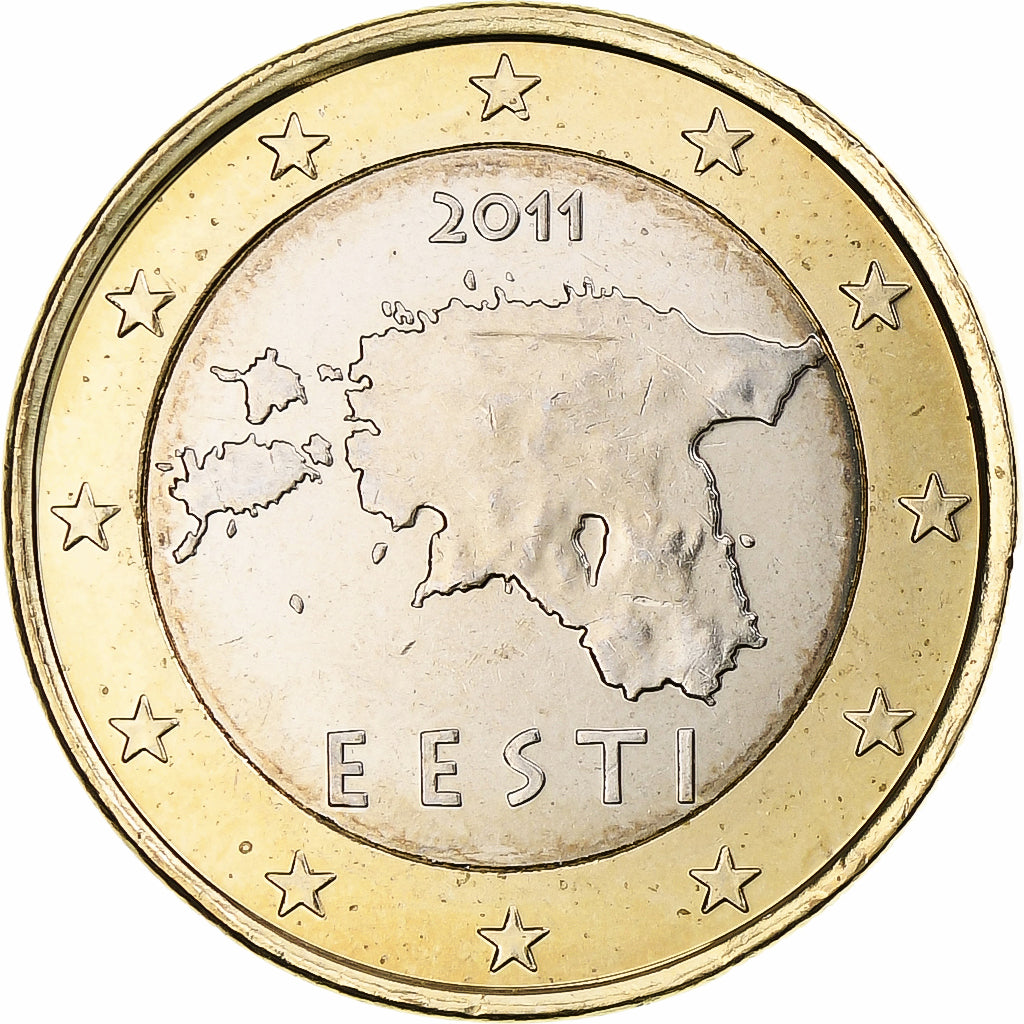 Estonia, Euro, 2011, Vantaa, BU, MS(64), Bi-Metallic, KM:67