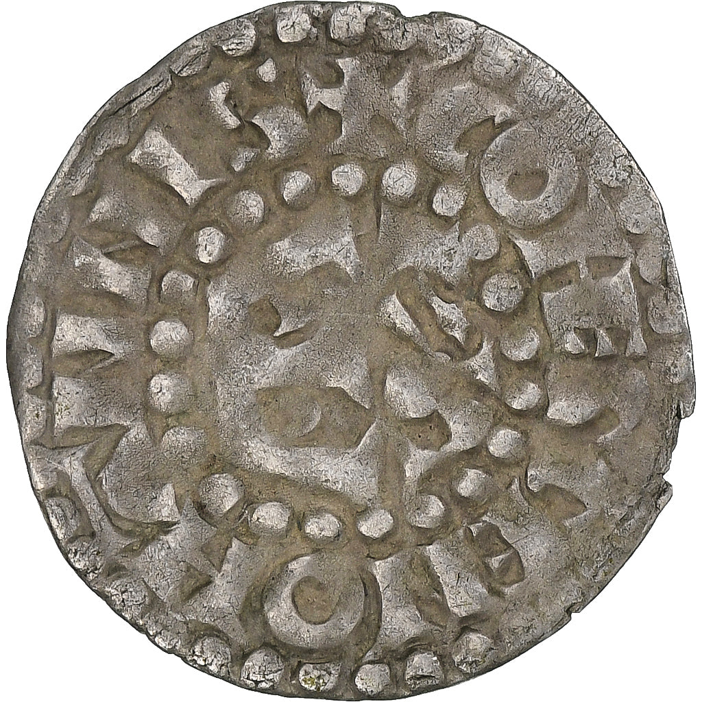 France, Comté du Maine, Herbert I, Denier, Le Mans, EF(40-45), Billon