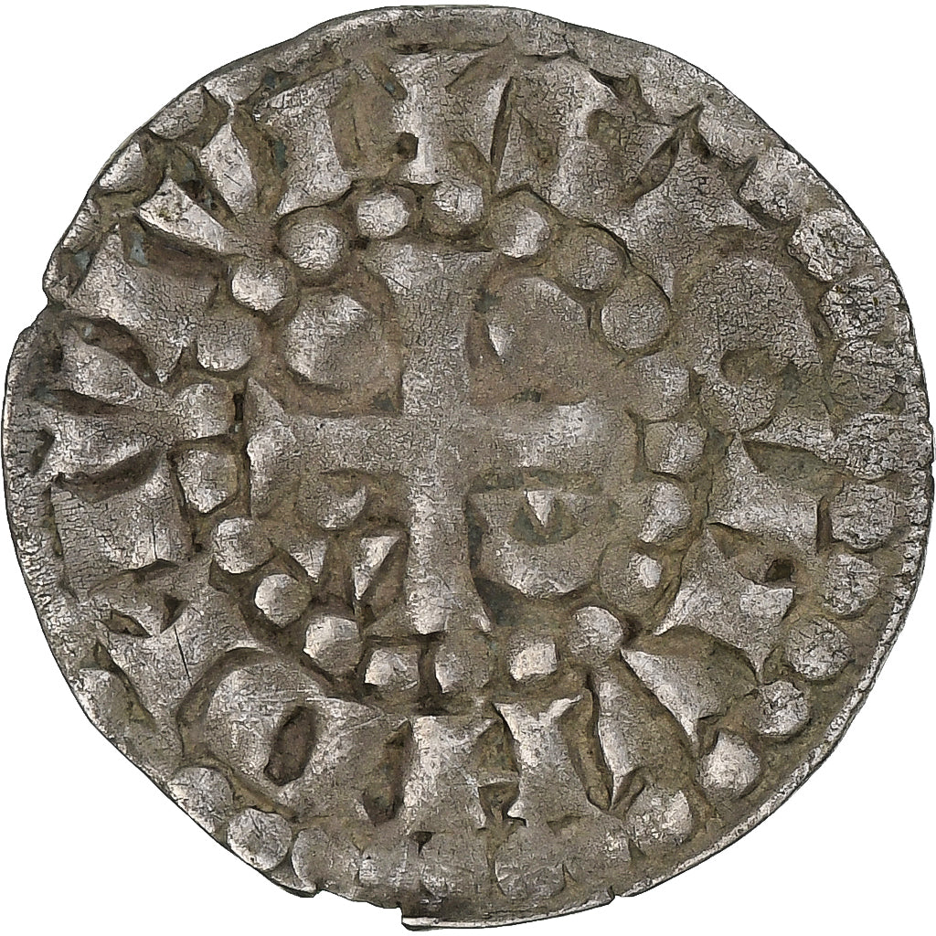 France, Comté du Maine, Herbert I, Denier, Le Mans, EF(40-45), Billon