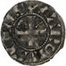 France, Comté d'Anjou, Charles I, Denier, 1246-1285, Angers, EF(40-45), Billon