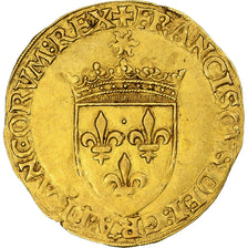 Frankreich, François Ier, Écu d'or au soleil, 1519-1540, Paris, 5th type, VZ