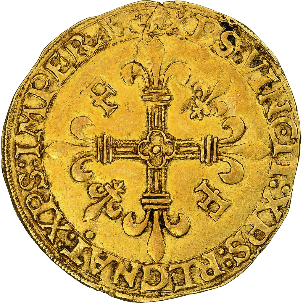 Frankreich, François Ier, Écu d'or au soleil, 1519-1540, Paris, 5th type, VZ