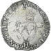 França, Henri II, Douzain aux croissants, 1559, La Rochelle, VF(30-35)