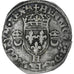 Frankreich, Henri II, Douzain aux croissants, 1550, La Rochelle, S+, Billon