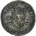 Francja, Henri II, Douzain aux croissants, 1550, Grenoble, VF(30-35), Bilon