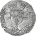 France, Henri II, Douzain aux croissants, 1552, Troyes, TB+, Billon, Gadoury:357