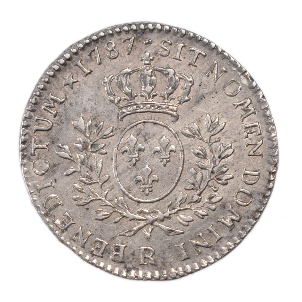Monnaie, France, Louis XVI, 1/5 Écu, 24 Sols, 1/5 ECU, 1787, Orléans, SUP