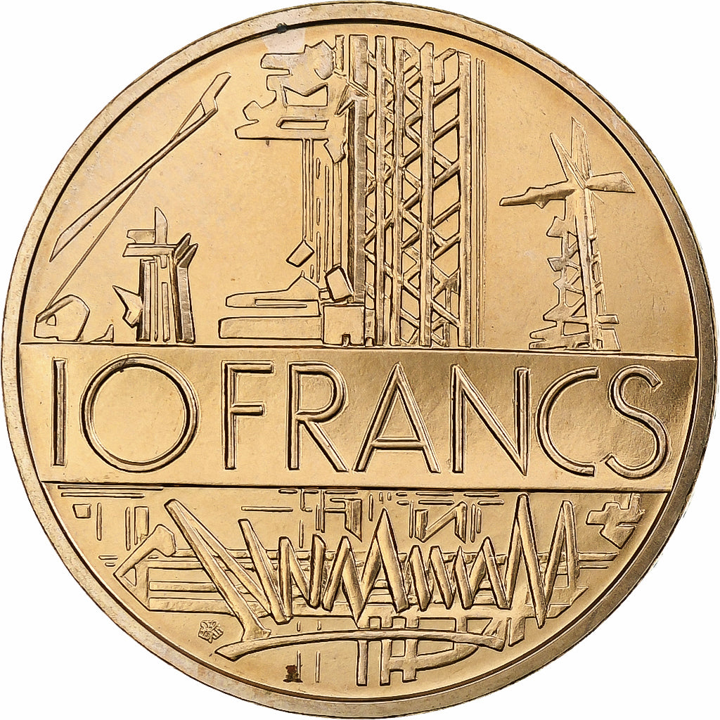 Francja, Mathieu, 10 Francs, 1980, Paris, série FDC, Tranche B, MS(65-70)