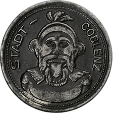 Germany, Stadt Coblenz, 10 Pfennig, 1920, AU(50-53), Iron