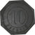 Germany, Stadt Hamborn, 10 Pfennig, 1917, AU(55-58), Zinc