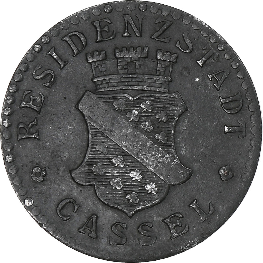 Duitsland, Residenzstadt Cassel, 5 Pfennig, 1917, ZF+, Zinc