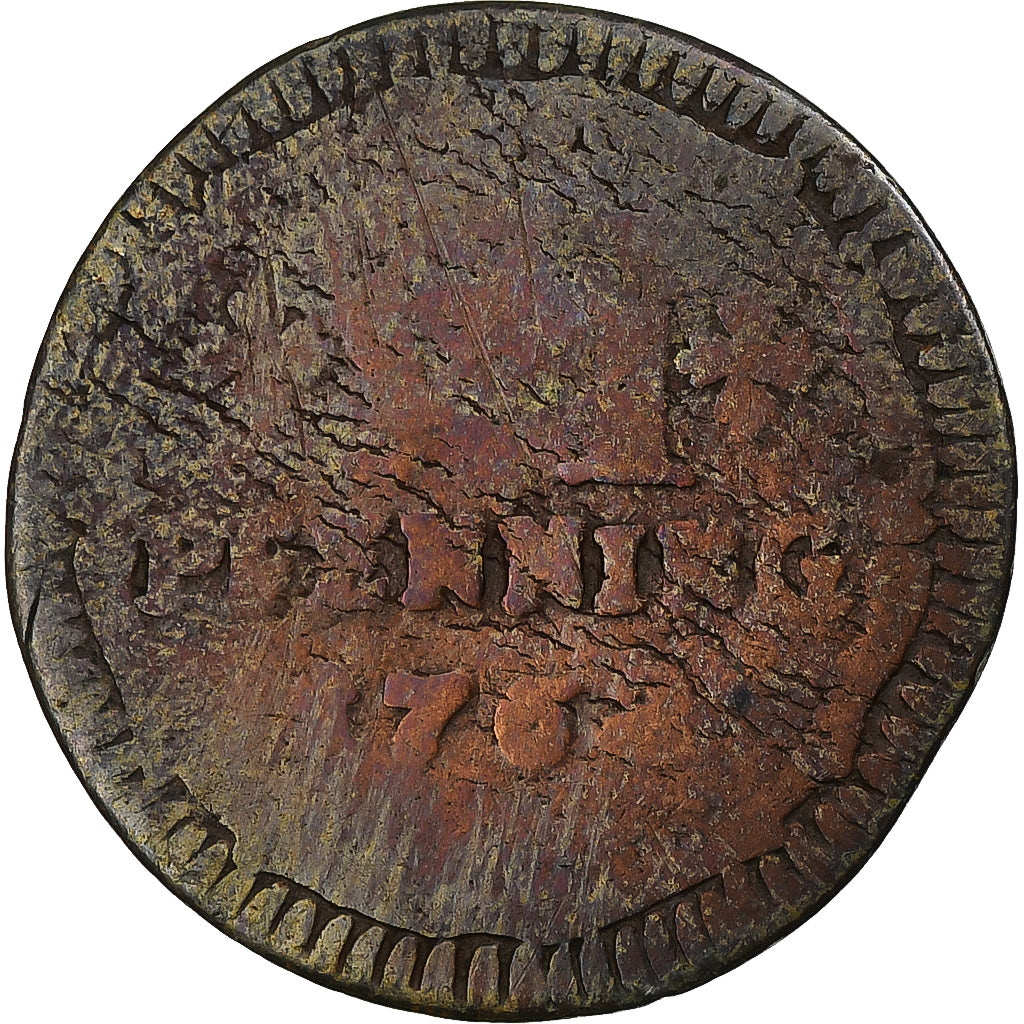 Germany, Chapitre de la Cathédrale de Münster, 4 Pfennig, 1762, Munster
