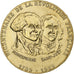 France, Médaille, Robespierre & Saint-Just, Bicentenaire de la Révolution