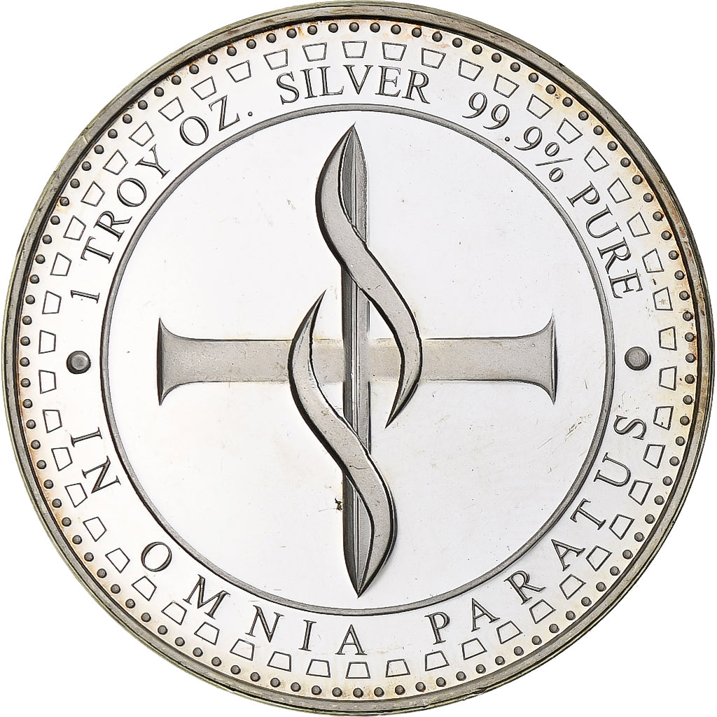 United States, 1 Troy Oz, Silver Lion, 2010, Scottsdale, Silver, MS(64)