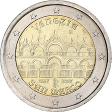 Italie, 2 Euro, San Marco, 2017, Rome, SPL+, Bimétallique, KM:411