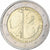Luksemburg, 2 Euro, Guillaume III, 2017, Utrecht, MS(64), Bimetaliczny, KM:148