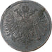 Italien, LOMBARDY-VENETIA, Franz Joseph I, 5/10 Soldo, 1862, Vienna, VZ, Kupfer