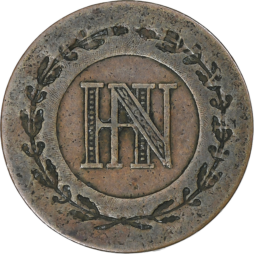 Germany, WESTPHALIA, Jérôme Bonaparte, 1 Centime, 1812, Cassel, Copper
