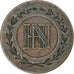 Germany, WESTPHALIA, Jérôme Bonaparte, 1 Centime, 1812, Cassel, Copper
