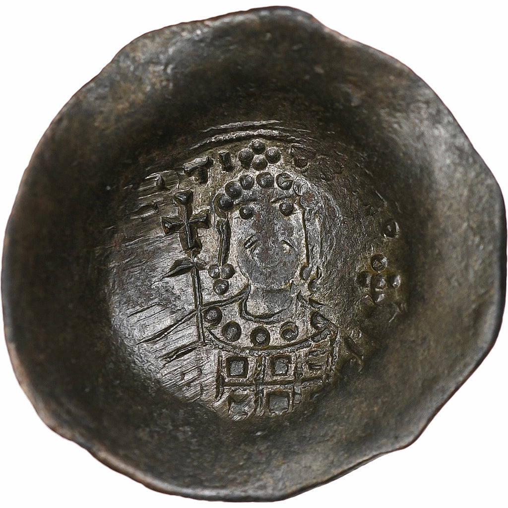 John II Comnenus, Aspron trachy, 1118-1143, Constantinople, Lingote, AU(50-53)