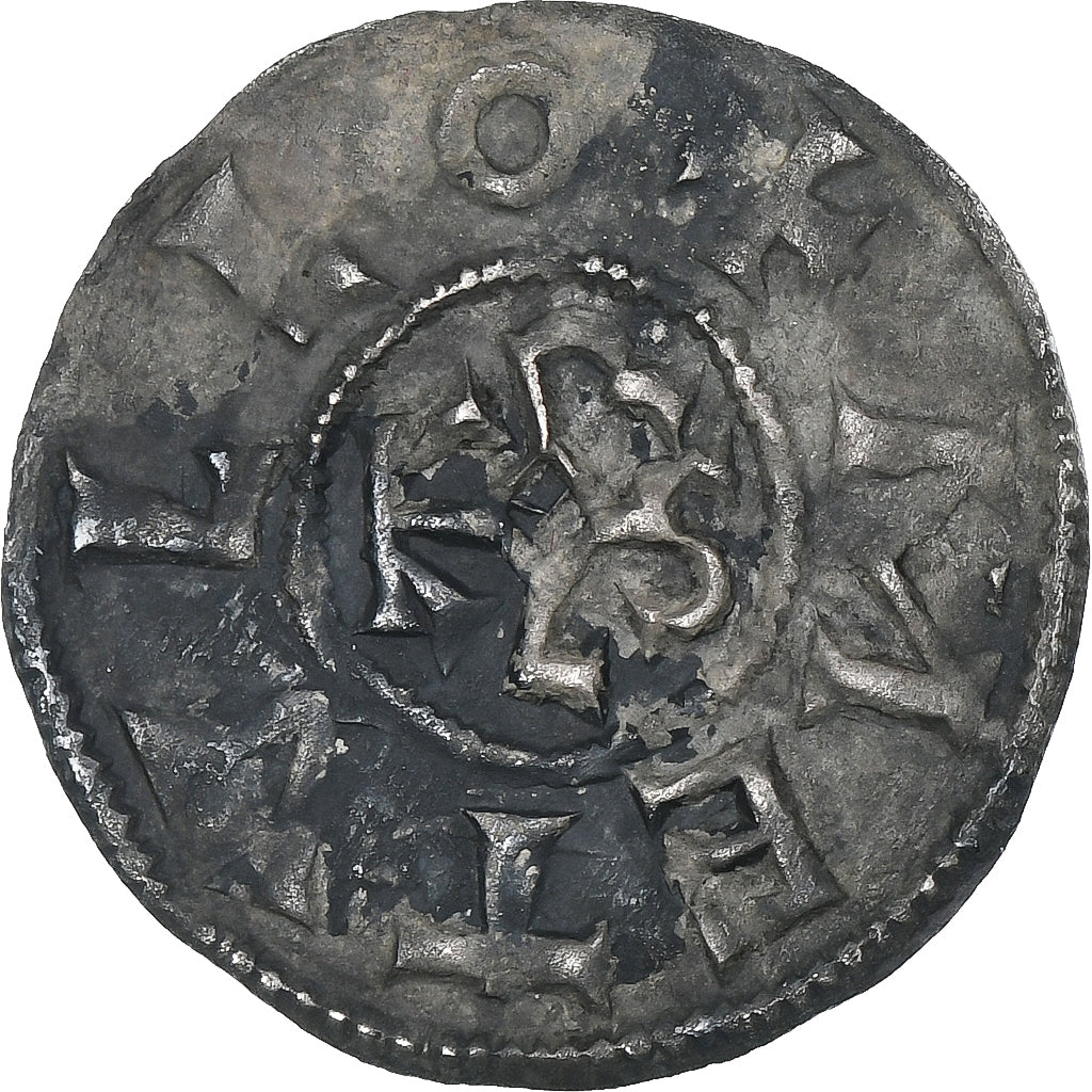 Frankreich, Charles le Chauve, Denier, 840-877, Melle, Silber, SS