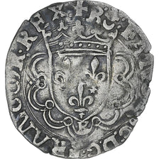 Francja, François Ier, Douzain à la croisette, 1515-1547, Bordeaux, VF(30-35)