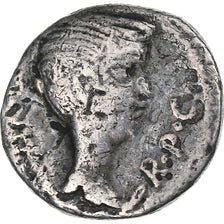 Marcus Antonius, Quinarius, 43-42 BC, Gaul or Italy, Silver, VF(30-35)