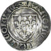France, Charles VI, Blanc Guénar, 1389-1420, Cremieu, 2nd Emission, Billon