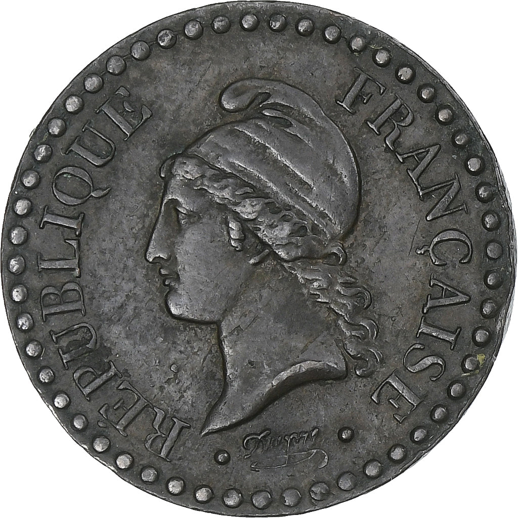 Francia, 1 Centime, Dupré, 1850, Paris, Bronzo, BB+, Gadoury:84