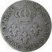 FRENCH GUIANA, Louis XVI, 2 Sous, 1789, Paris, Copper, VF(20-25)