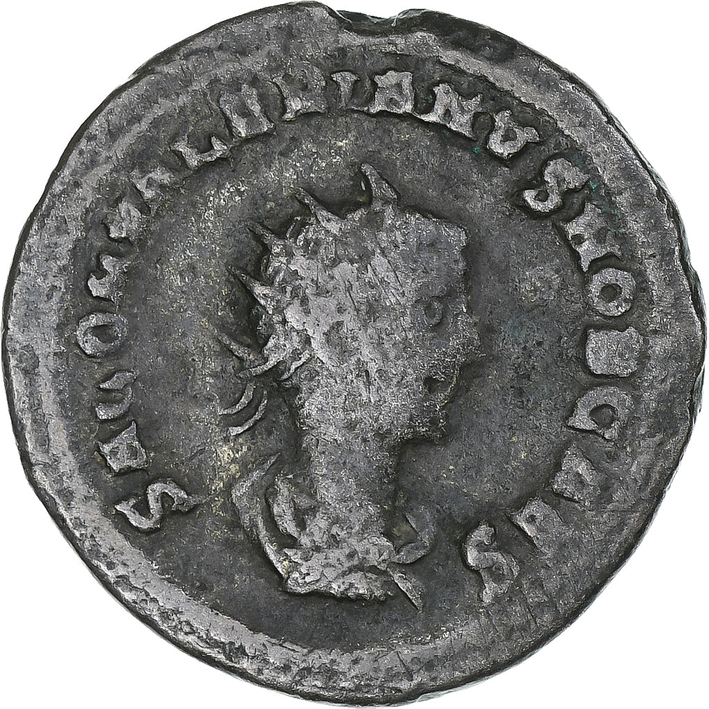 Saloninus, Antoninianus, 256, Asia, Billon, VF(30-35), RIC:36