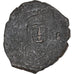 Maurice Tiberius, Half Follis, 582-602, Antioch, Bronze, VF(30-35)