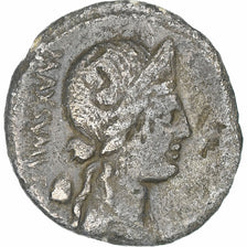 Egnatia, Denarius, 75 BC, Rome, Fourrée, Billon, VF(30-35), Crawford:391/3