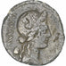 Egnatia, Denarius, 75 BC, Rome, Fourrée, Vellón, BC+, Crawford:391/3