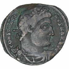 Constantine I, Follis, 330-335, Antioch, Bronze, EF(40-45), RIC:86