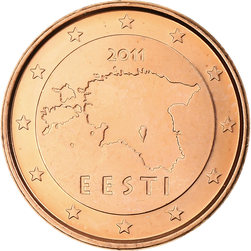 Estonia, Euro Cent, 2011, Vantaa, BU, MS(65-70), Copper Plated Steel, KM:61