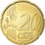 Estonie, 20 Euro Cent, 2011, Vantaa, BU, FDC, Or nordique, KM:65