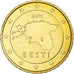Estónia, 50 Euro Cent, 2011, Vantaa, BU, MS(65-70), Nordic gold, KM:66