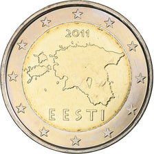 Estonia, 2 Euro, 2011, Vantaa, BU, MS(65-70), Bi-Metallic, KM:68