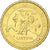 Lituania, 10 Euro Cent, 2015, Vilnius, BU, FDC, Nordic gold, KM:208