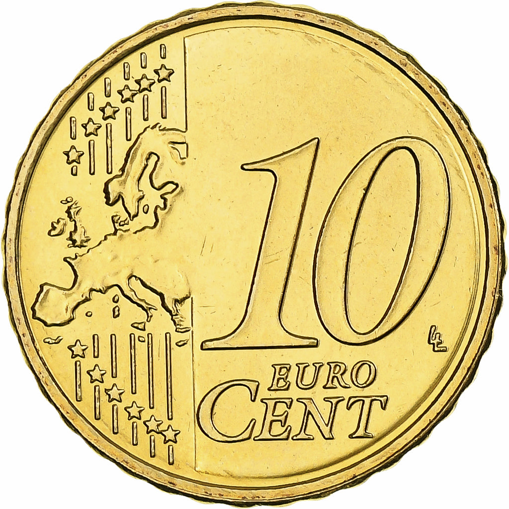 Lituania, 10 Euro Cent, 2015, Vilnius, BU, FDC, Nordic gold, KM:208