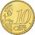 Lituânia, 10 Euro Cent, 2015, Vilnius, BU, MS(65-70), Nordic gold, KM:208
