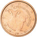 Cipro, Euro Cent, 2008, BU, FDC, Acciaio placcato rame, KM:78