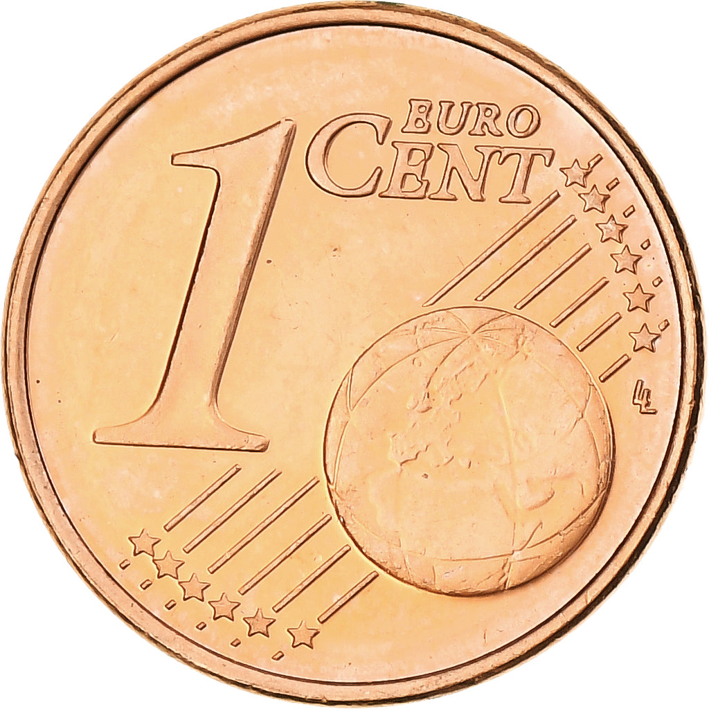 Cyprus, Euro Cent, 2008, BU, MS(65-70), Copper Plated Steel, KM:78