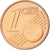 Cypr, Euro Cent, 2008, BU, MS(65-70), Miedź platerowana stalą, KM:78